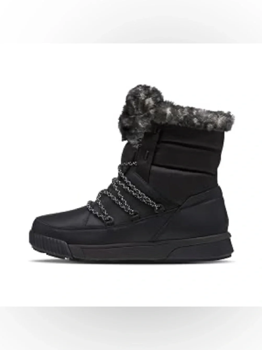 The North Face Sierra Luxe Waterproof TNF Black/Gardenia White 6.5 B (M)